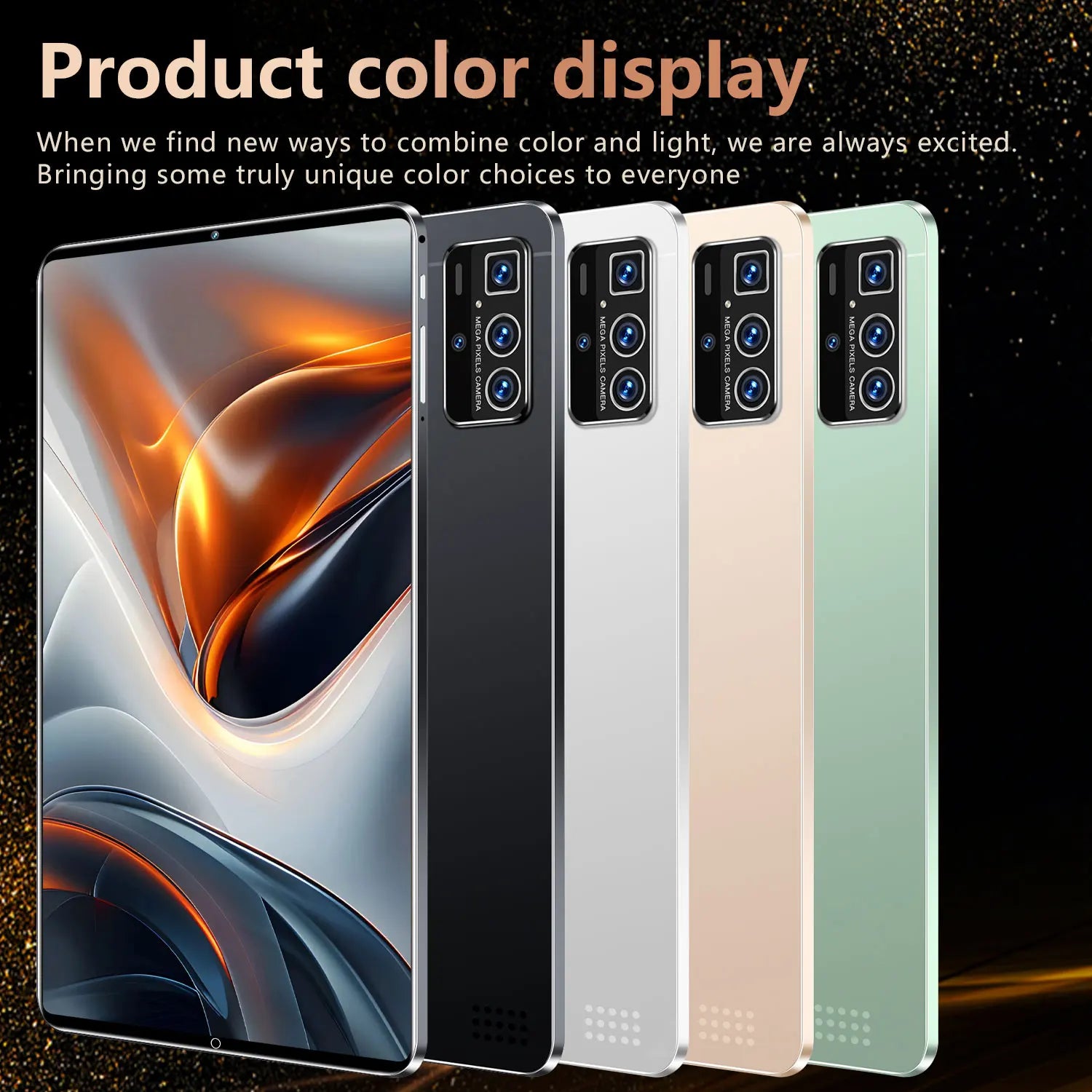 2025 5G tablette Android 13.0 tout neuf 10.36 pouces 16GB RAM 1TB ROM tablette 16MP 32MP 12000mAh 10 cœurs WIFI Bluetooth réseau tablette