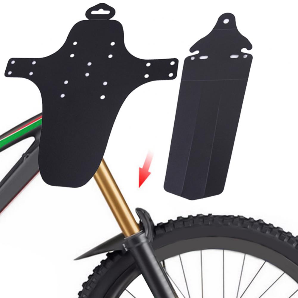 Garde-boue avant et arrière pour vélo, aile pour bicyclette de route et VTT, MTB, accessoire de cyclisme, 2 pièces/ensemble