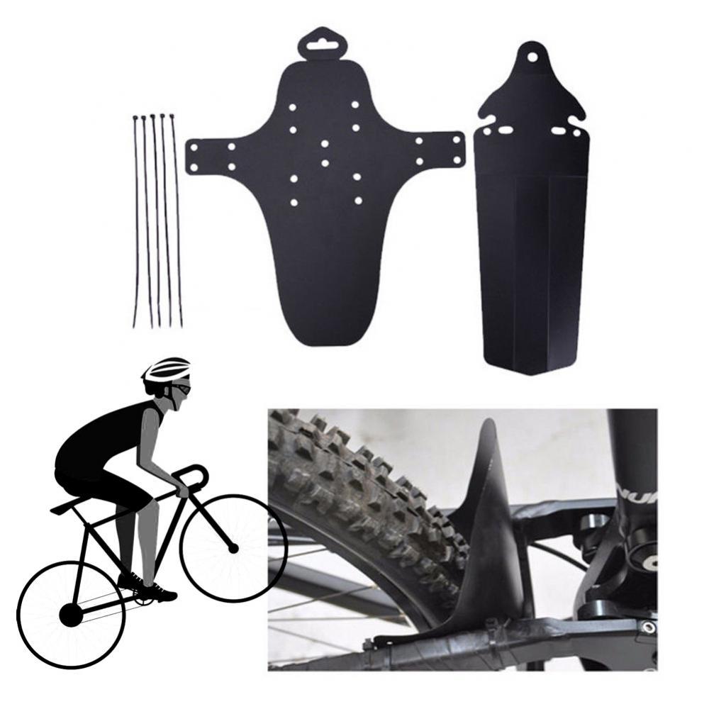 Garde-boue avant et arrière pour vélo, aile pour bicyclette de route et VTT, MTB, accessoire de cyclisme, 2 pièces/ensemble