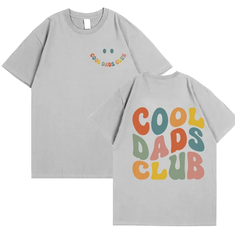 Cool papa Clun chemise pour hommes vêtements papas anniversaire T-shirts avant arrière impression T-shirts pour grand-père mari T-shirts Homme
