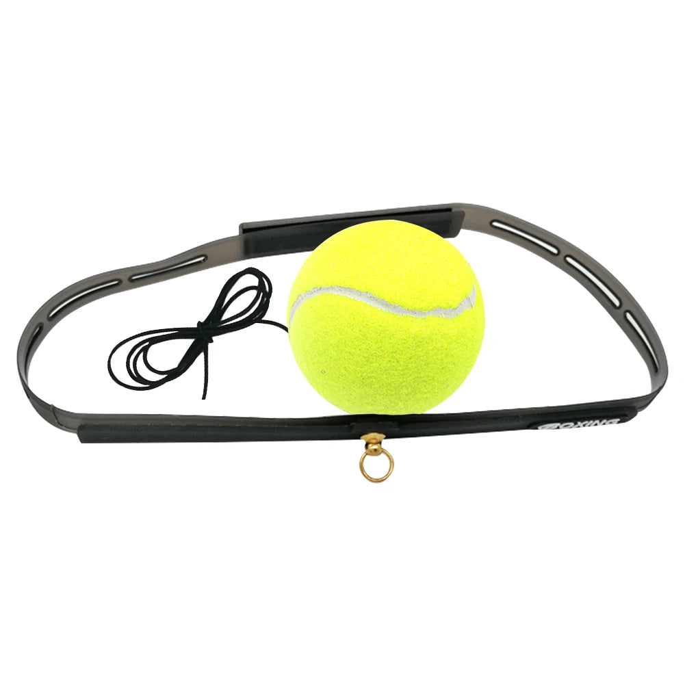 Balle de frappe de vitesse réflexe de boxe, balles en caoutchouc pour l'entraînement de réaction d'agilité avec bandeau anti-transpiration, équipements de Fitness, accessoires