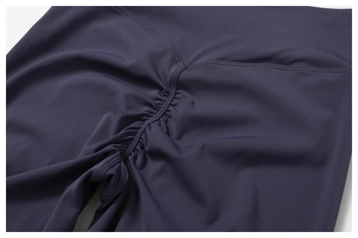 Pantalon évasé taille haute pour femme, leggings de yoga, leggings de fitness respirants, collants assiste, pantalons de sport, gym, course à pied, danse