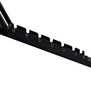 Banc de musculation noir réglable pliable abdominal multifonctionnel gymnase entraînement à domicile