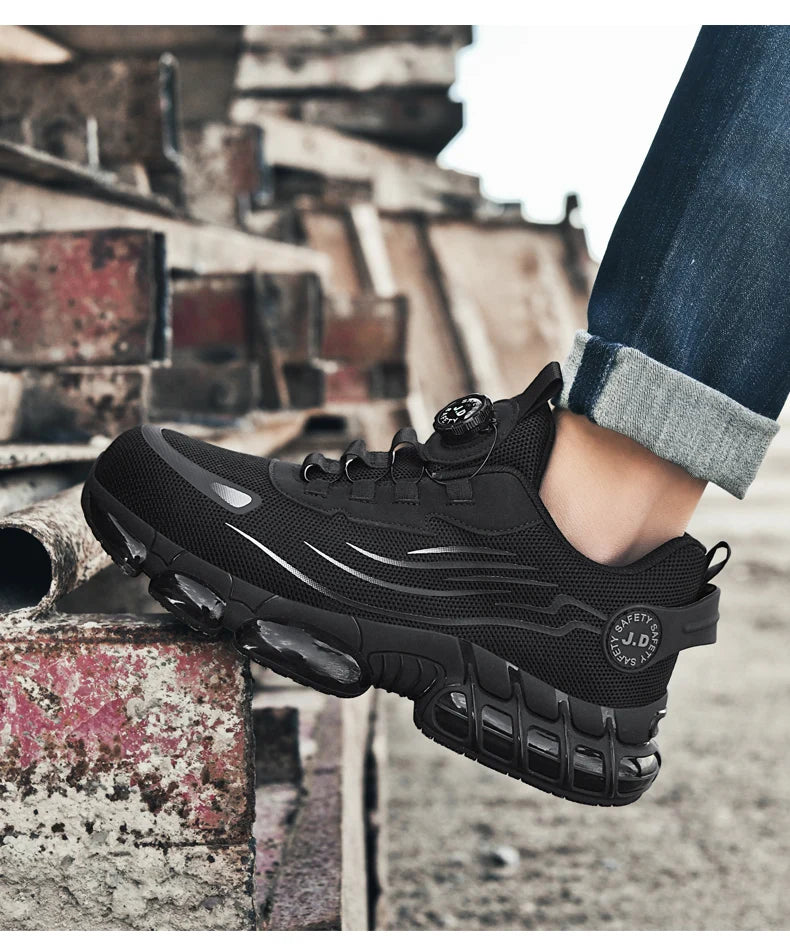 Bottes tactiques militaires pour hommes, bottes militaires à fermeture éclair latérale, bottines antidérapantes, chaussures de sécurité pour le travail, chaussures de randonnée