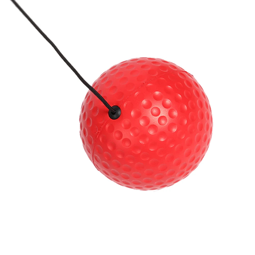 Balle de frappe de vitesse réflexe de boxe, balles en caoutchouc pour l'entraînement de réaction d'agilité avec bandeau anti-transpiration, équipements de Fitness, accessoires