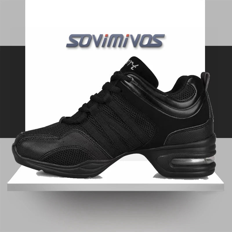 Chaussures de danse pour femmes semelle souple femme souffle Jazz Hip Hop chaussures baskets de sport dames fille moderne Jazz chaussures de danse pour hommes