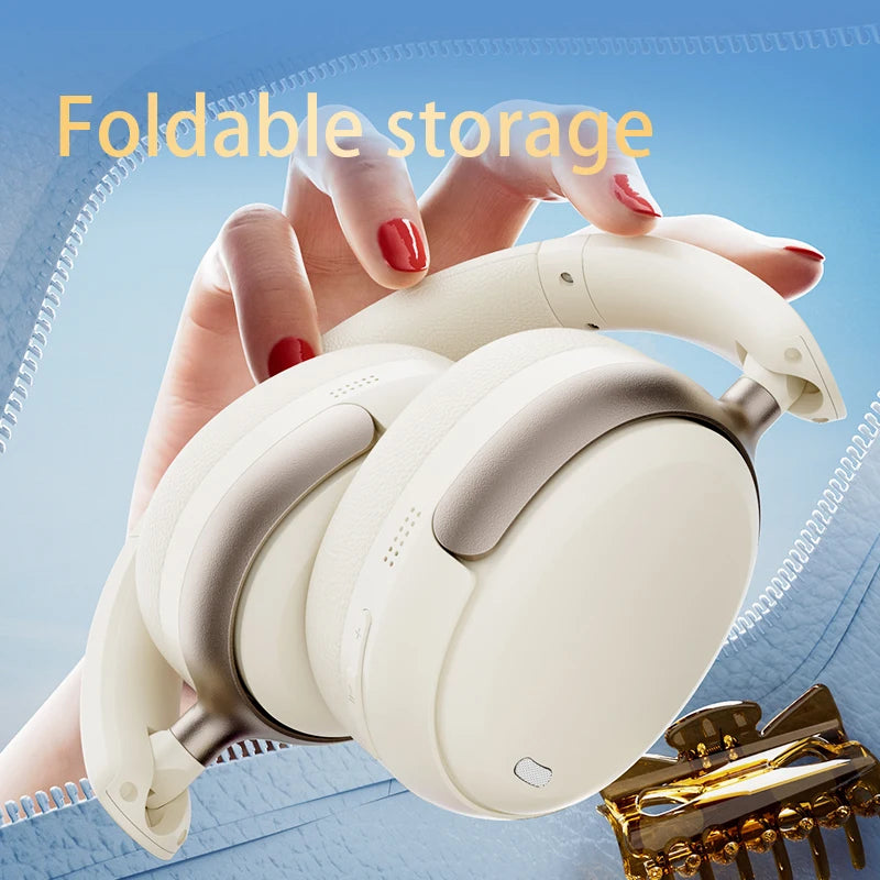 Acer OHR516 ANC casque sans fil 48dB suppression du bruit hi-res Audio spatial écouteur avec LDAC Bluetooth 5.4 sur l'oreille casque