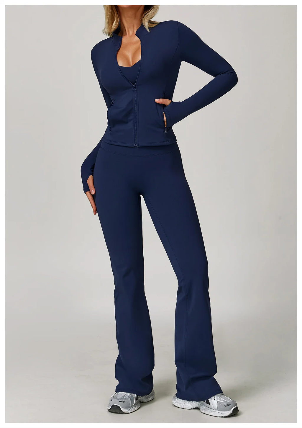 2/3 pièces vêtements de sport ensemble de Yoga sans couture vêtements de sport vêtements de sport costumes de Yoga pour femmes ensemble de Fitness survêtements soutien-gorge de sport Leggings de gymnastique