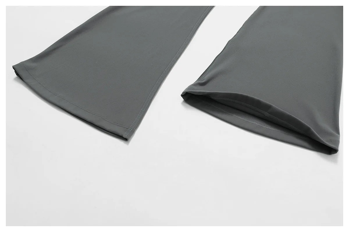 Femmes pantalons évasés Sport Leggings sans couture taille haute Yoga Leggings gymnastique entraînement Fitness séchage rapide Push Up Yoga pantalon femme serré