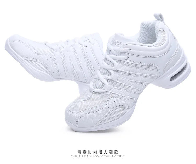 Chaussures de danse pour femmes semelle souple femme souffle Jazz Hip Hop chaussures baskets de sport dames fille moderne Jazz chaussures de danse pour hommes