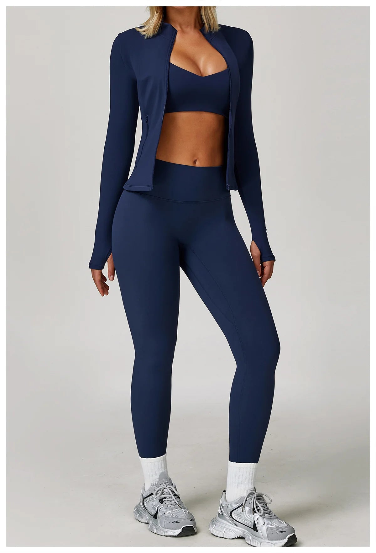 2/3 pièces vêtements de sport ensemble de Yoga sans couture vêtements de sport vêtements de sport costumes de Yoga pour femmes ensemble de Fitness survêtements soutien-gorge de sport Leggings de gymnastique