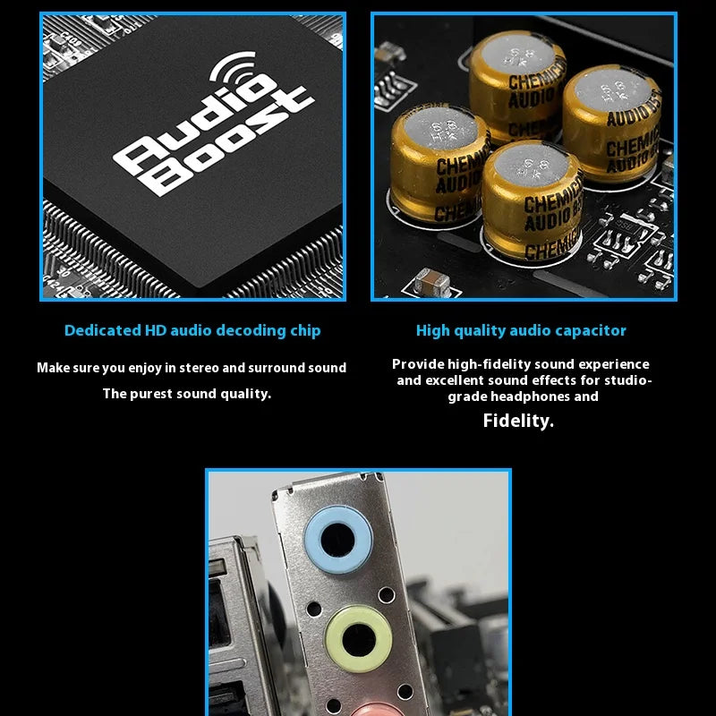 64GB PCI-E 4.0 1x PCI-E 4.0/3.0x16 emplacement USB3.2 bricolage ordinateur de jeu carte mère MSI B550M-A PRO AMD B550 AM4 DDR4-4600MHz (OC)