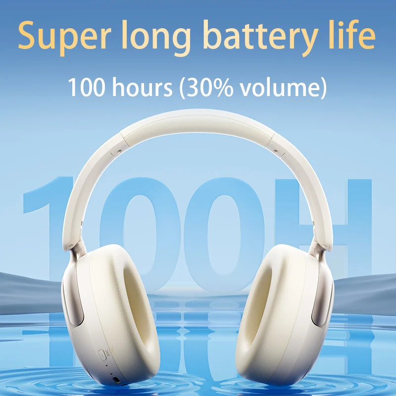 Acer OHR516 ANC casque sans fil 48dB suppression du bruit hi-res Audio spatial écouteur avec LDAC Bluetooth 5.4 sur l'oreille casque