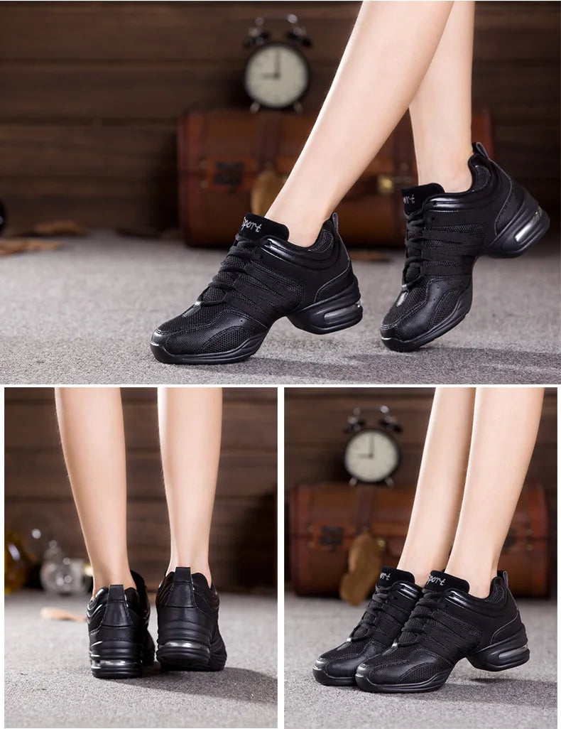 Chaussures de danse pour femmes semelle souple femme souffle Jazz Hip Hop chaussures baskets de sport dames fille moderne Jazz chaussures de danse pour hommes