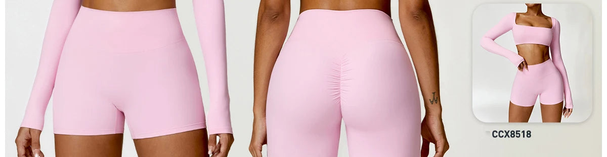 Costume de Yoga 2 pièces vêtements de Sport ensemble de Sport femmes survêtements vêtements de Sport soutien-gorge de Sport Fitness haut à manches longues entraînement Legging ensemble de Yoga