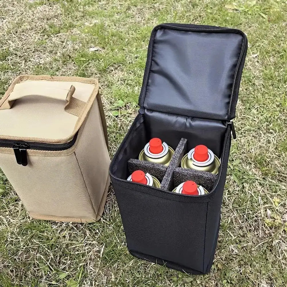 Sac de rangement pour réservoirs de gaz de Camping, étui de protection Portable pour cylindre de carburant, sac de transport pour lumière de Camping, Anti-Collision pour l'extérieur