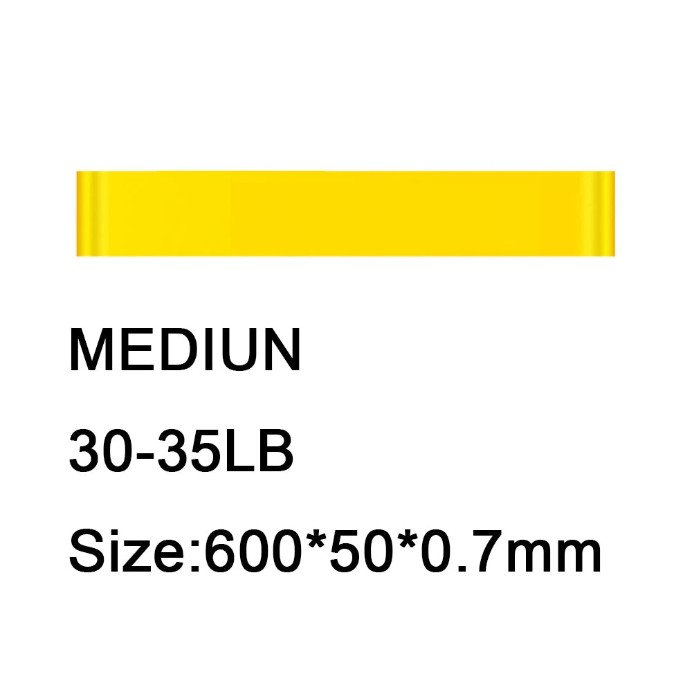 Bandes élastiques de yoga en caoutchouc, ceinture extensible, équipement de fitness, musculation, Pilates, entraînement sportif