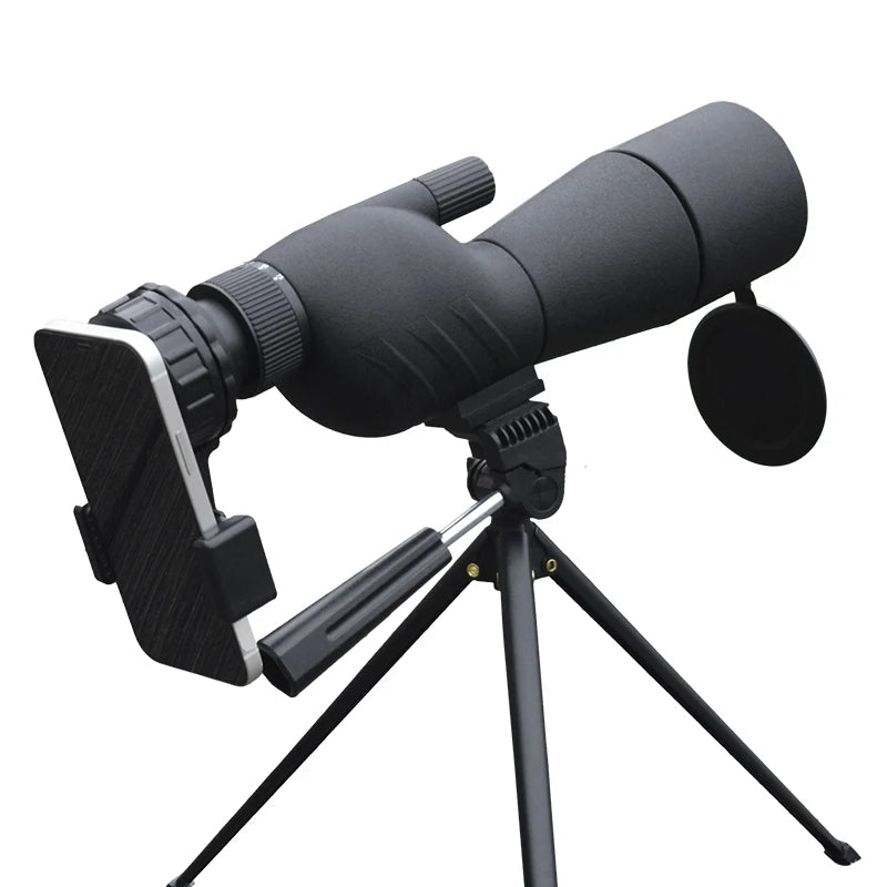 25-75x60 HD longue-vue puissant monoculaire Zoom télescope prisme étanche pour l'observation des oiseaux cible tir Camping