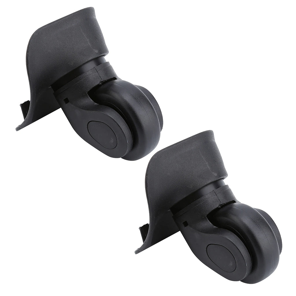 2 pièces valise pivotante bagages roues de remplacement pour étui de voyage