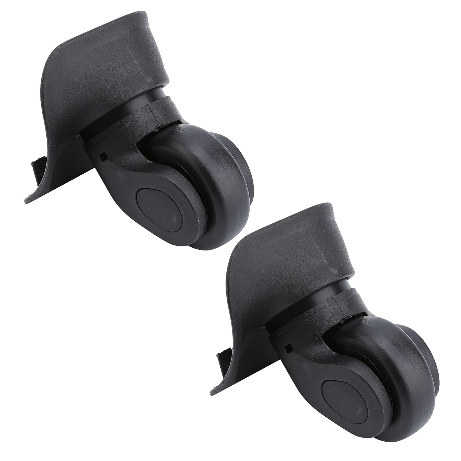 2 pièces valise pivotante bagages roues de remplacement pour étui de voyage