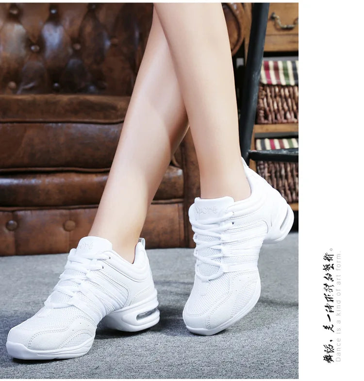 Chaussures de danse pour femmes semelle souple femme souffle Jazz Hip Hop chaussures baskets de sport dames fille moderne Jazz chaussures de danse pour hommes