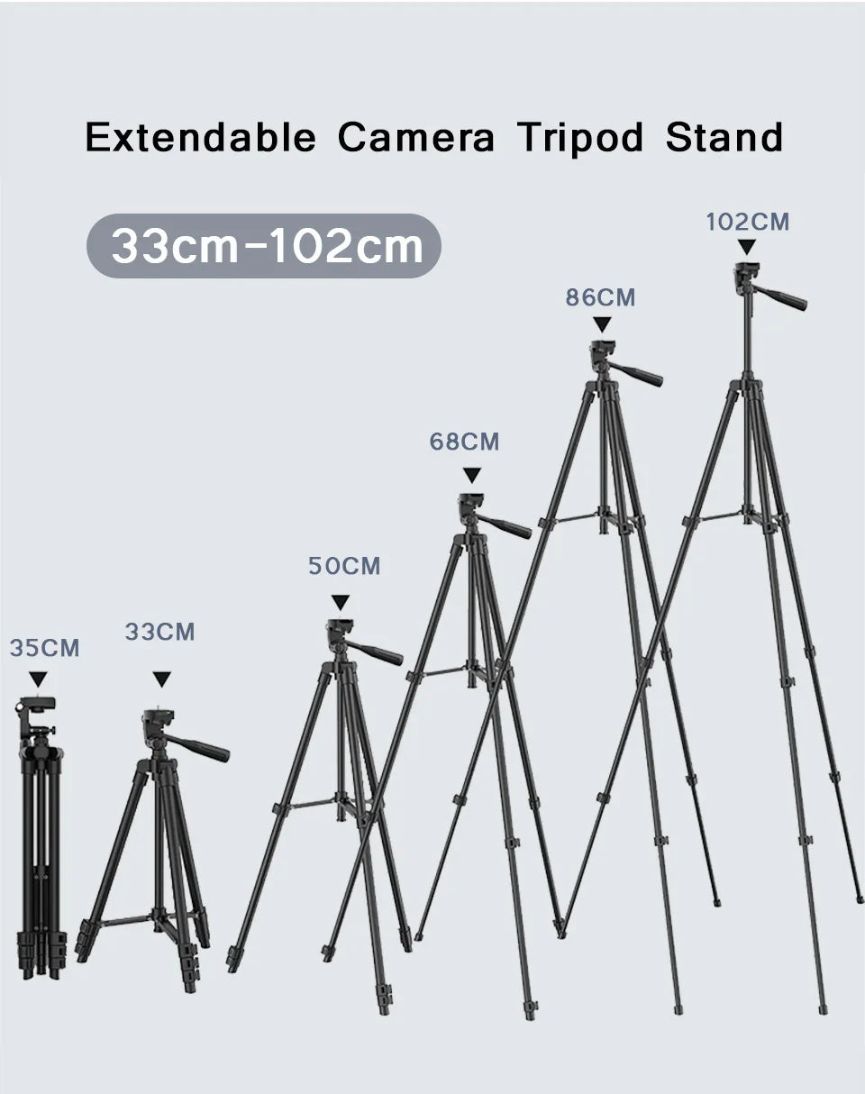 26cm Photo Ringlight Led Selfie anneau lumière téléphone télécommande lampe photographie éclairage avec trépied support Youtube vidéo