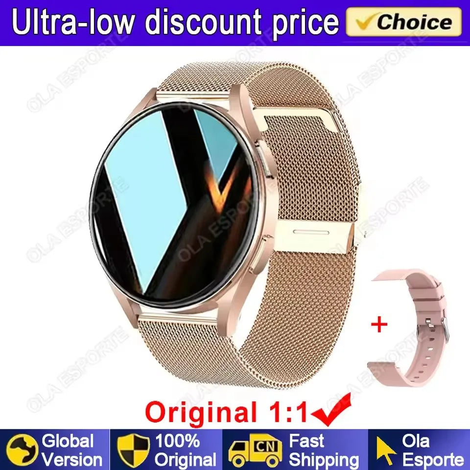 2025 nouvelles femmes SmartWatch Bluetooth appel dame montres Sport étanche fréquence cardiaque sommeil montre intelligente pour les femmes présent cadeau