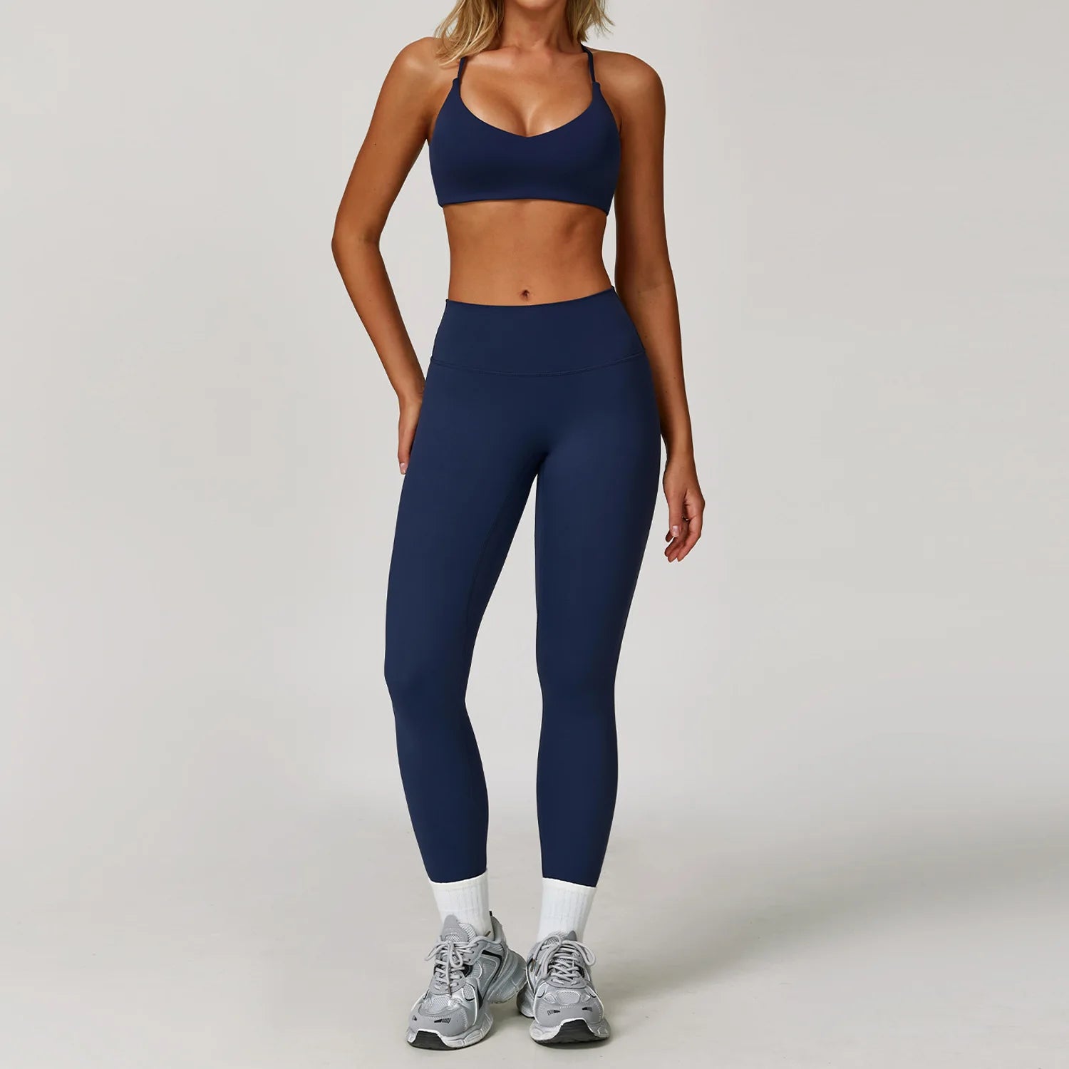 2/3 pièces vêtements de sport ensemble de Yoga sans couture vêtements de sport vêtements de sport costumes de Yoga pour femmes ensemble de Fitness survêtements soutien-gorge de sport Leggings de gymnastique
