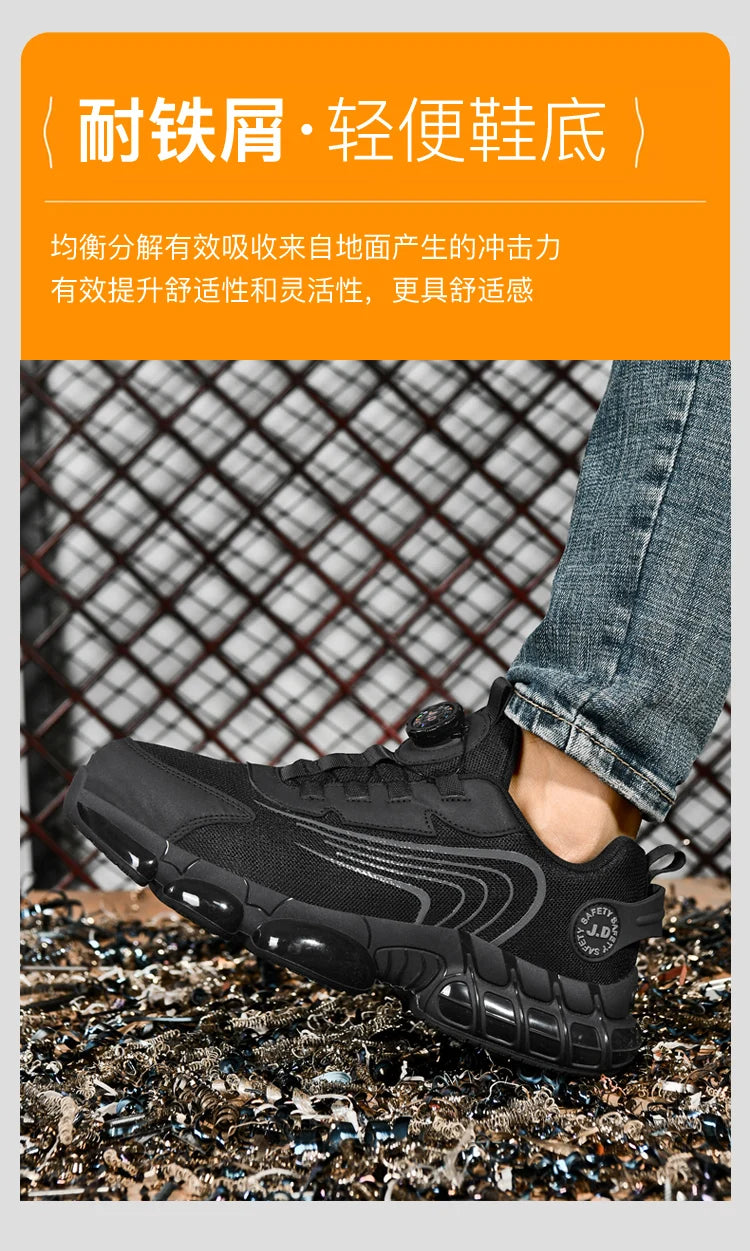 Bottes tactiques militaires pour hommes, bottes militaires à fermeture éclair latérale, bottines antidérapantes, chaussures de sécurité pour le travail, chaussures de randonnée