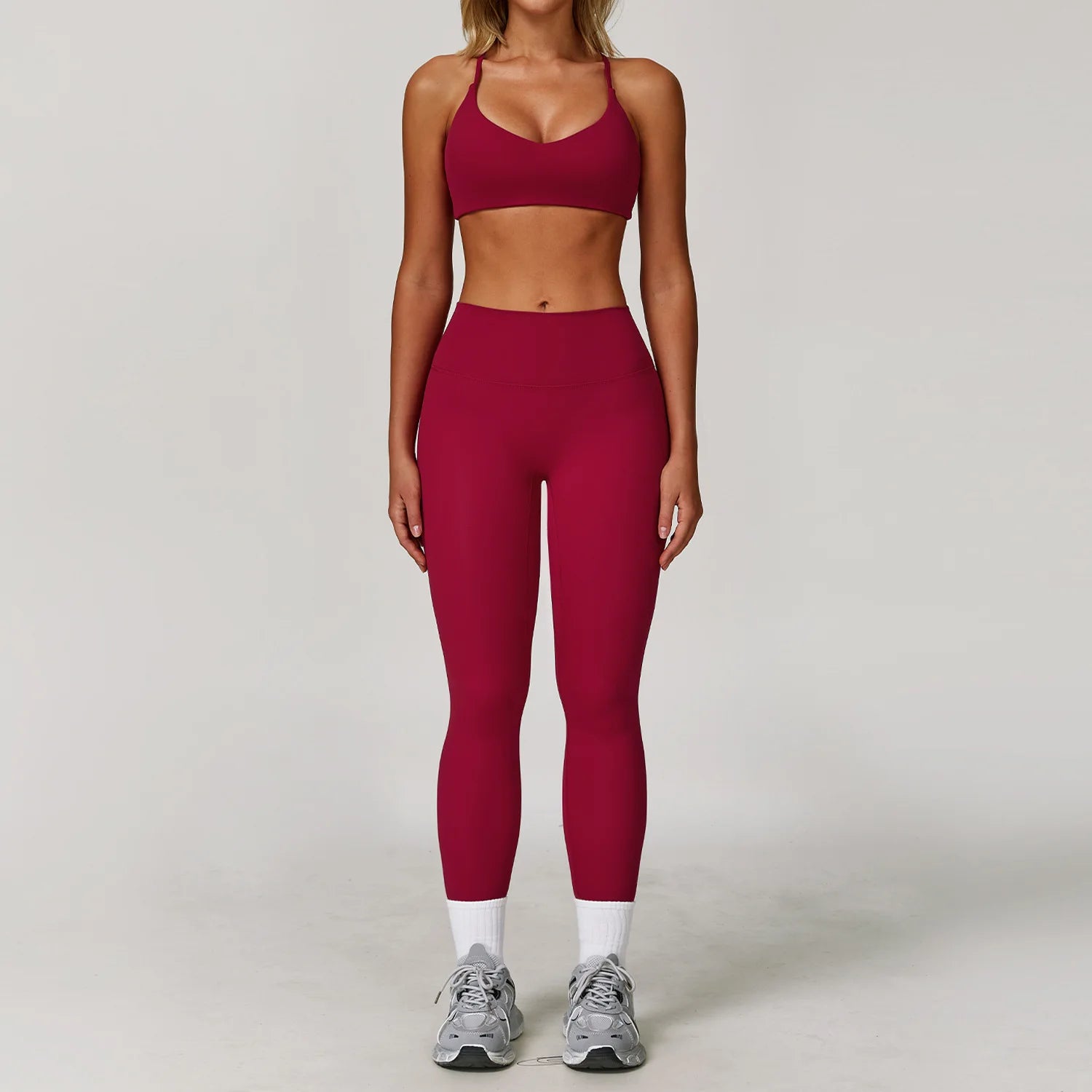 2/3 pièces vêtements de sport ensemble de Yoga sans couture vêtements de sport vêtements de sport costumes de Yoga pour femmes ensemble de Fitness survêtements soutien-gorge de sport Leggings de gymnastique