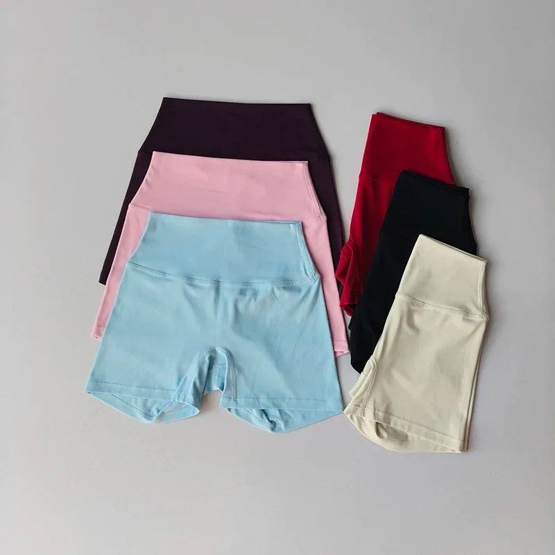 Short de Yoga taille haute pour femmes, pantalon de levage de pêche pour entraînement de course, Fitness