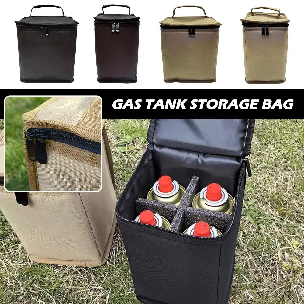 Sac de rangement pour réservoirs de gaz de Camping, étui de protection Portable pour cylindre de carburant, sac de transport pour lumière de Camping, Anti-Collision pour l'extérieur