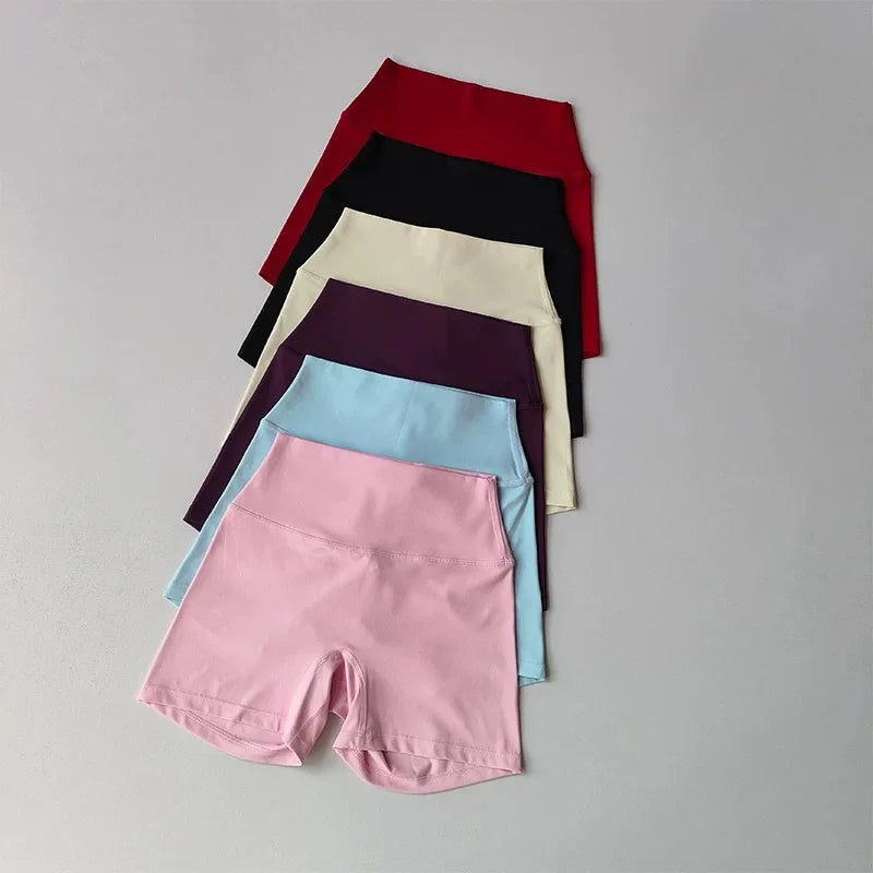 Short de Yoga taille haute pour femmes, pantalon de levage de pêche pour entraînement de course, Fitness