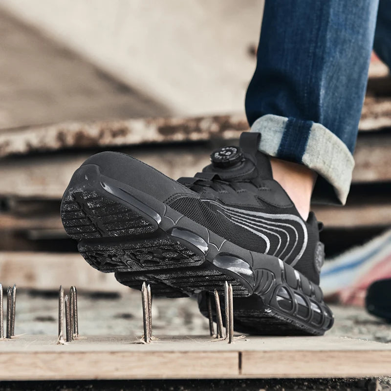 Bottes tactiques militaires pour hommes, bottes militaires à fermeture éclair latérale, bottines antidérapantes, chaussures de sécurité pour le travail, chaussures de randonnée