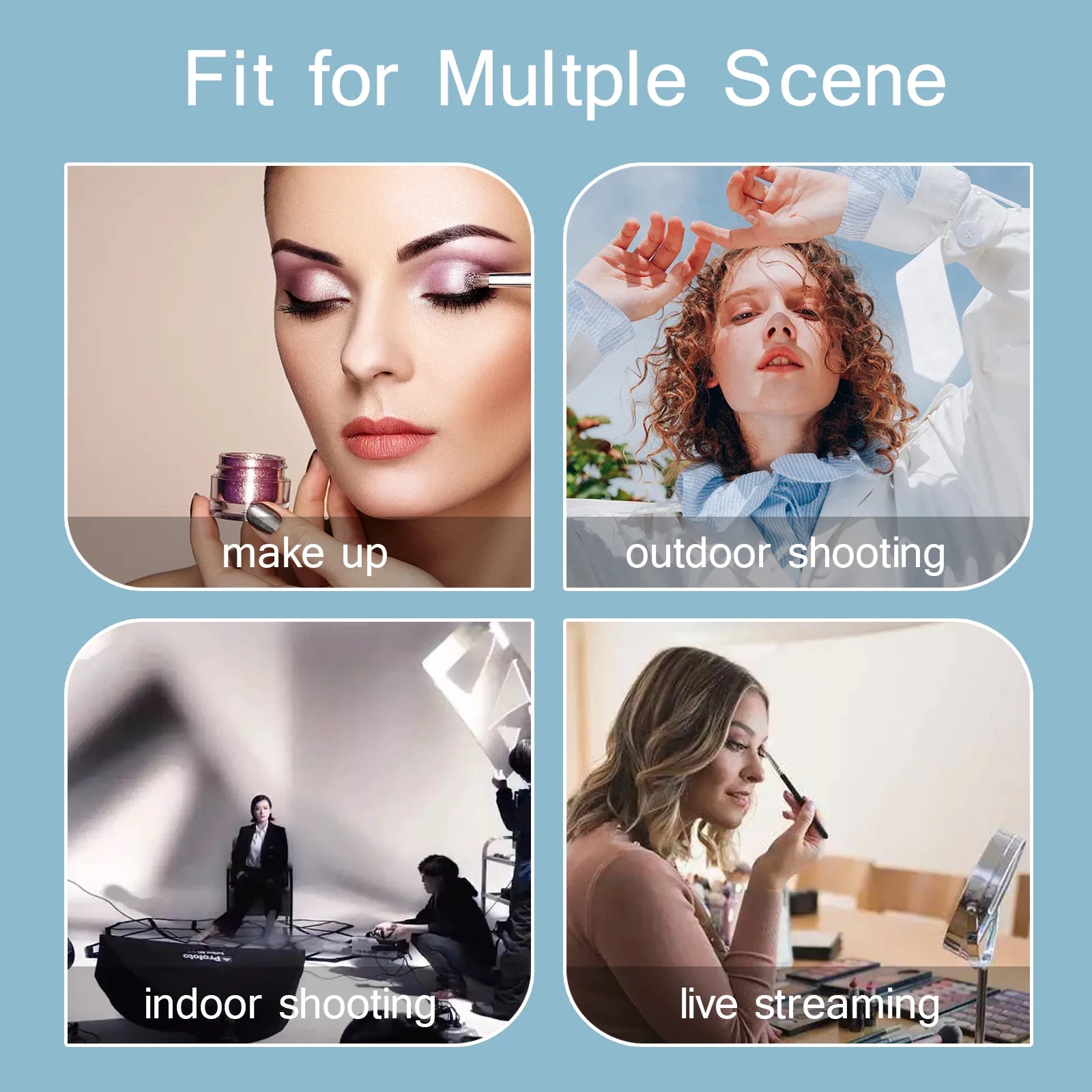 26cm Photo Ringlight Led Selfie anneau lumière téléphone télécommande lampe photographie éclairage avec trépied support Youtube vidéo