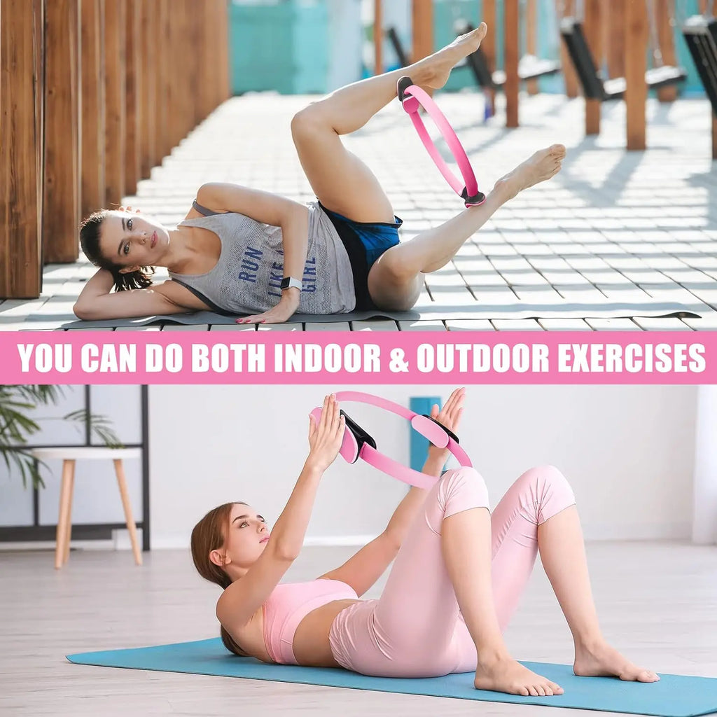 Anneau Pilates, cercle magique de Fitness pour tonifier les cuisses, Abs et jambes, entraînement de résistance, Sport corporel, Fitness, Yoga