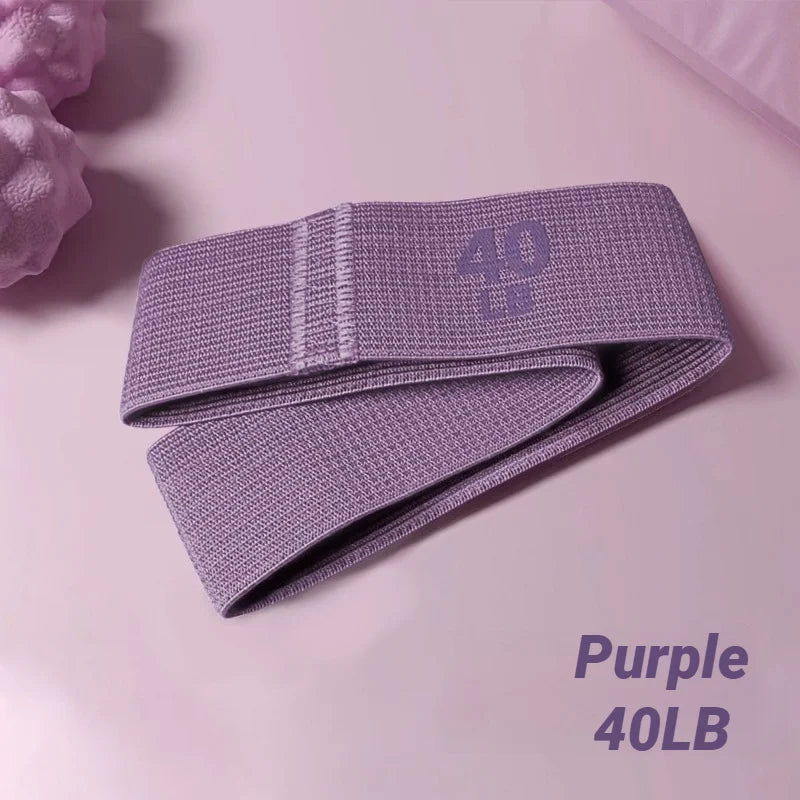 Bandes de résistance 20-90LB pour jambes et fesses, hanches, cuisses, butin, entraînement élastique, bandes de Fitness, boucles, Yoga, gymnastique, fesses