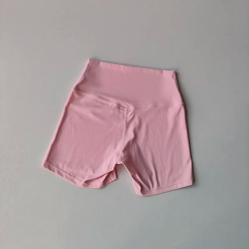 Short de Yoga taille haute pour femmes, pantalon de levage de pêche pour entraînement de course, Fitness