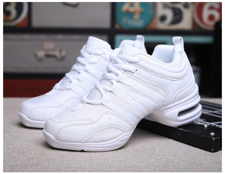 Chaussures de danse pour femmes semelle souple femme souffle Jazz Hip Hop chaussures baskets de sport dames fille moderne Jazz chaussures de danse pour hommes
