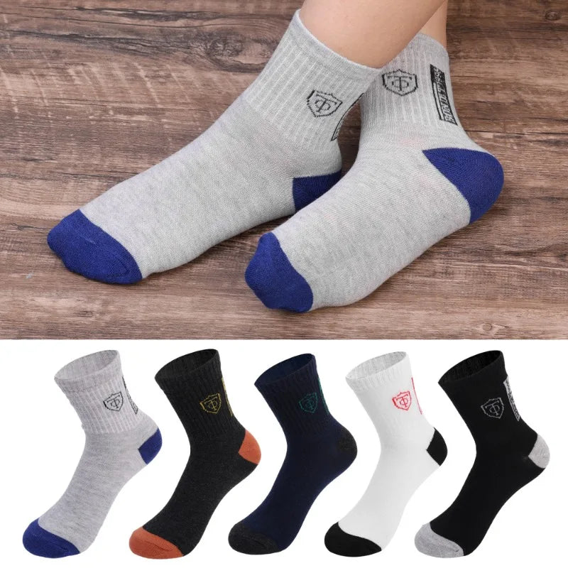10 paires de chaussettes de basket-ball respirantes pour hommes, pour le printemps et l'automne, Absorption de la sueur, déodorantes, bas de sport