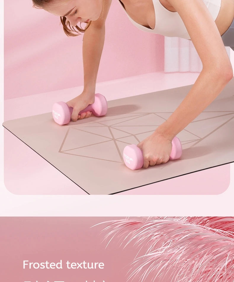 Haltère en néoprène pour femmes, 2 pièces, 0.5kg, équipement de Fitness, entraînement musculaire des bras, musculation pour femmes, équipement de Fitness