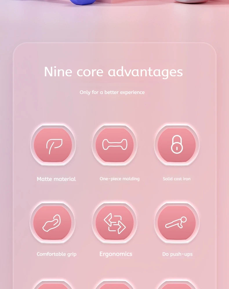 Haltère en néoprène pour femmes, 2 pièces, 0.5kg, équipement de Fitness, entraînement musculaire des bras, musculation pour femmes, équipement de Fitness