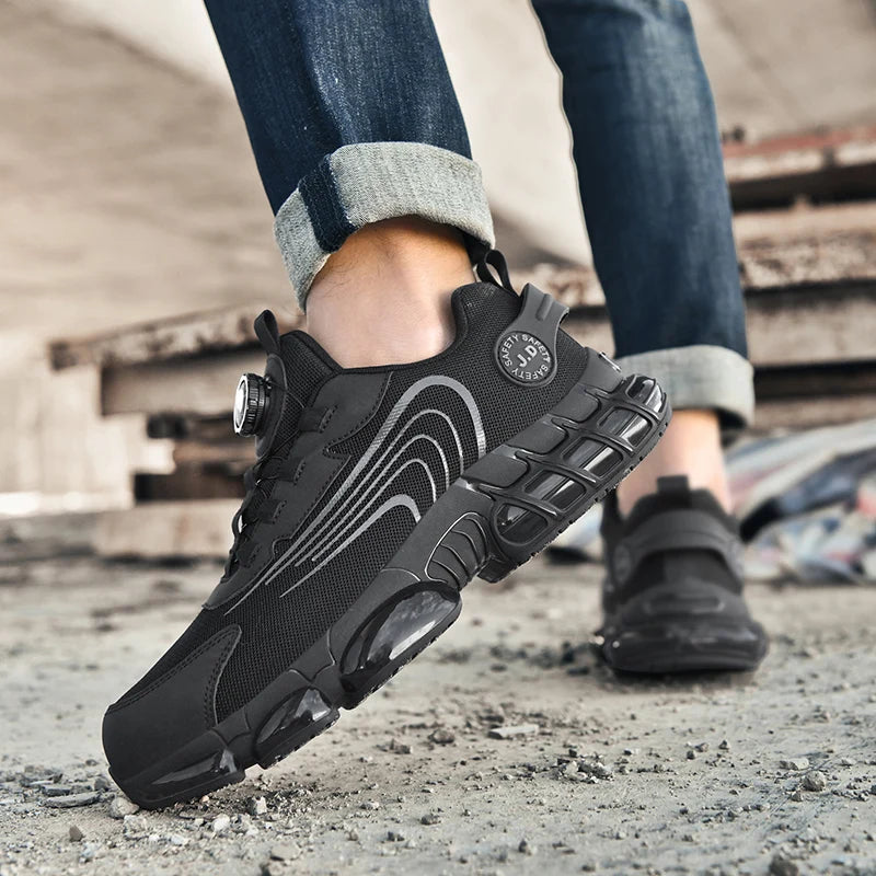 Bottes tactiques militaires pour hommes, bottes militaires à fermeture éclair latérale, bottines antidérapantes, chaussures de sécurité pour le travail, chaussures de randonnée