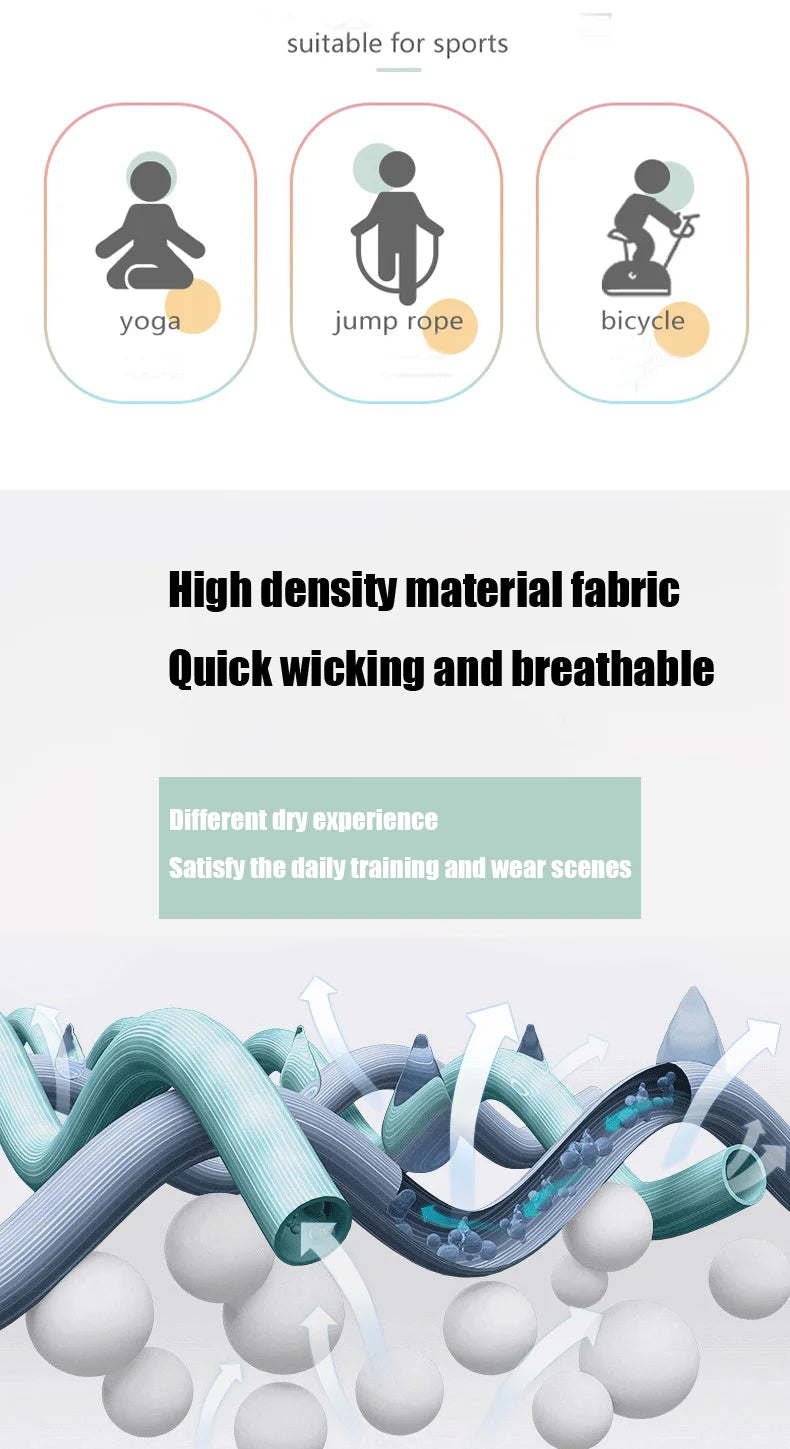 WAREBALL Ensemble de Vêtements de Yoga, Legging, Brassière et Haut à Manches longues, Sans Couture, Top Court, pour le Sport, le Fitness et Gym, pour Femme