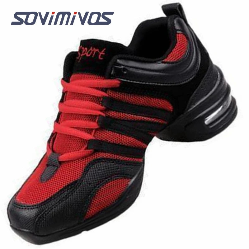 Chaussures de danse pour femmes semelle souple femme souffle Jazz Hip Hop chaussures baskets de sport dames fille moderne Jazz chaussures de danse pour hommes