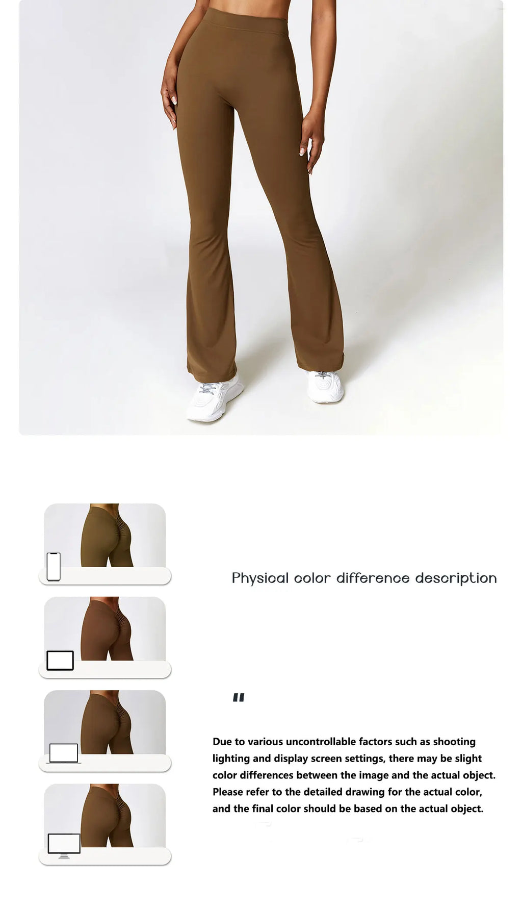 Femmes pantalons évasés Sport Leggings sans couture taille haute Yoga Leggings gymnastique entraînement Fitness séchage rapide Push Up Yoga pantalon femme serré