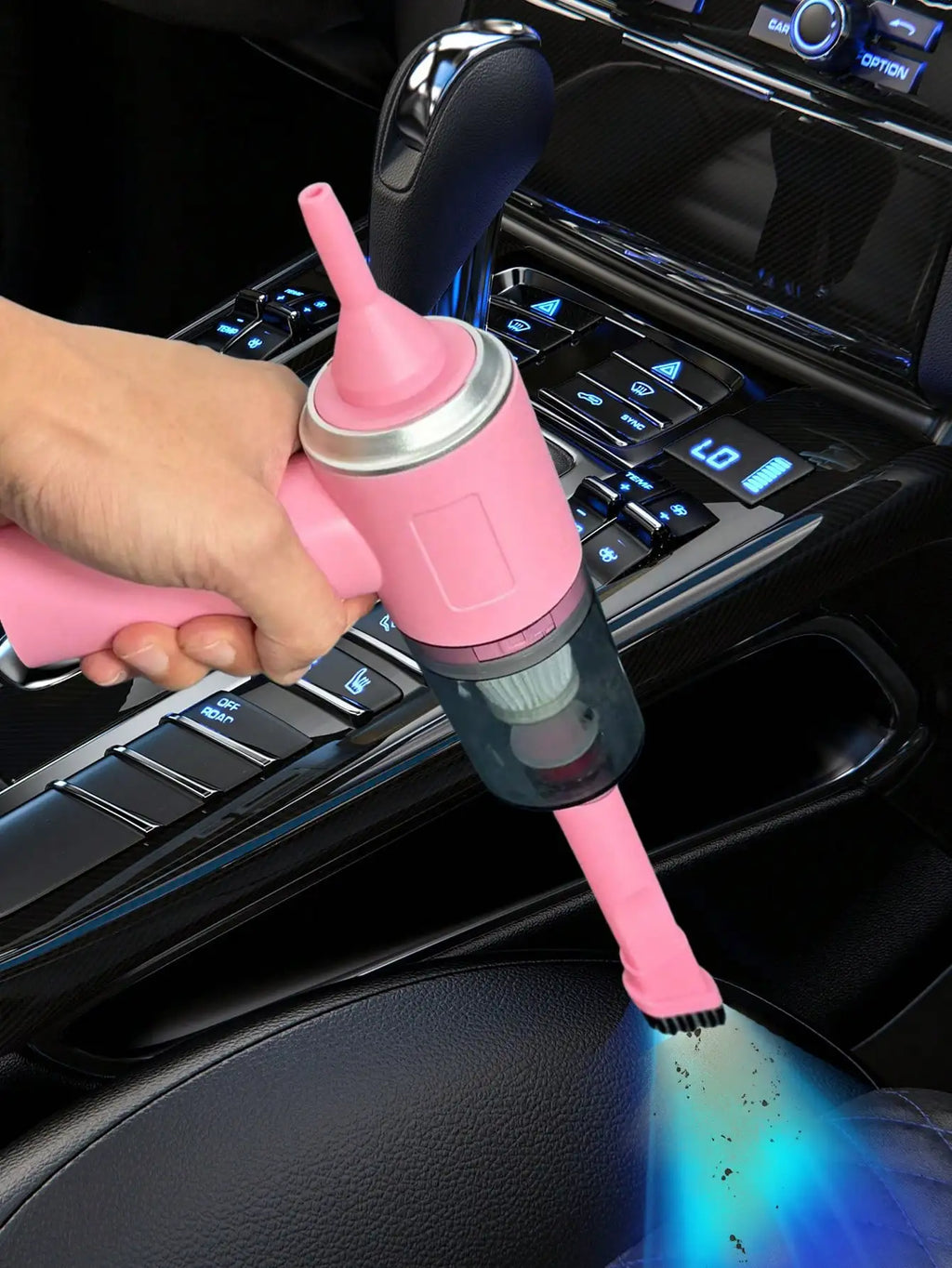 Aspirateur soufflant intégré pour voiture et ménage, chargement USB, aspirateur soufflant, petit, 3 en 1