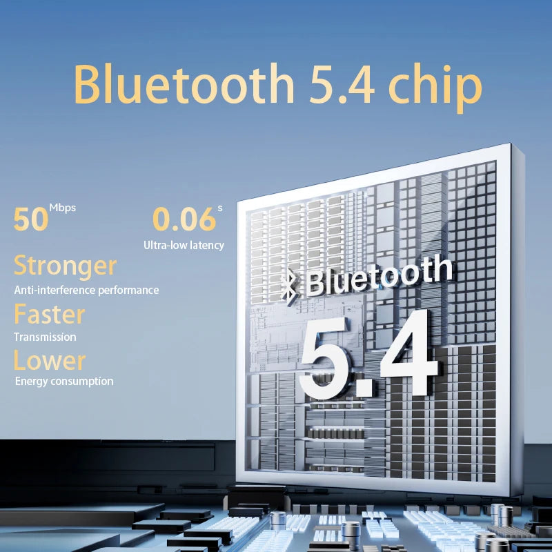 Acer OHR516 ANC casque sans fil 48dB suppression du bruit hi-res Audio spatial écouteur avec LDAC Bluetooth 5.4 sur l'oreille casque