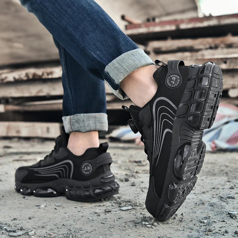 Bottes tactiques militaires pour hommes, bottes militaires à fermeture éclair latérale, bottines antidérapantes, chaussures de sécurité pour le travail, chaussures de randonnée