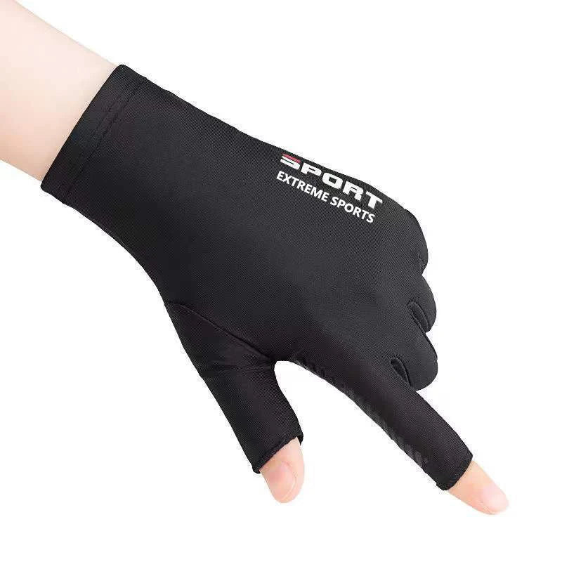 1 paire Anti-UV hommes femmes gants de pêche crème solaire antidérapant printemps respirant cyclisme Sport gants pêche